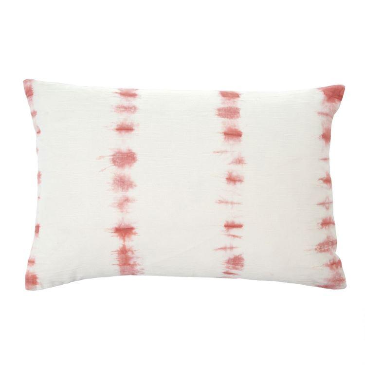 Coral Shibori Pillow