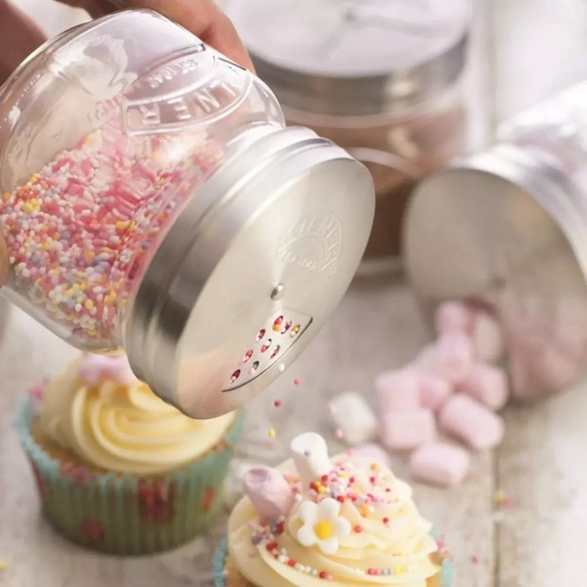 Kilner® Storage Jar & Shaker Lid