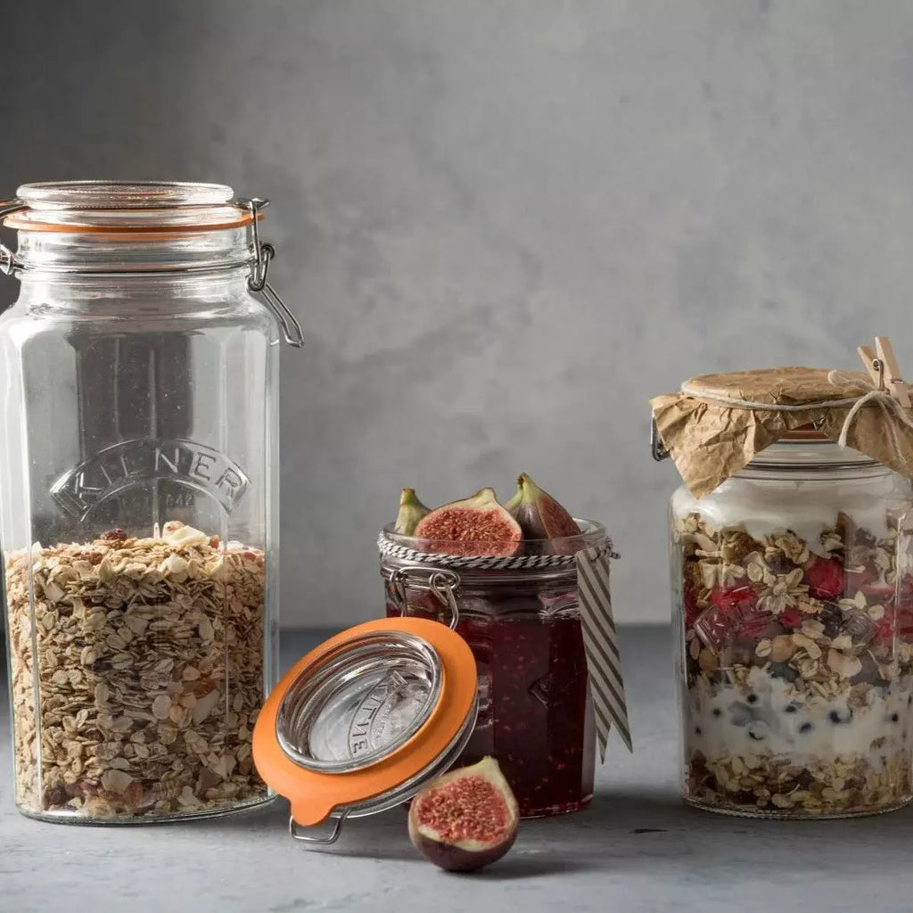 Kilner® Facetted Cup Top Jar