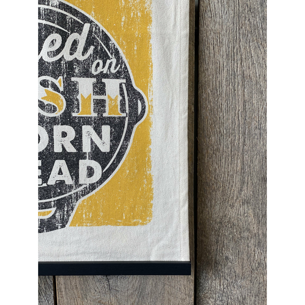 Raised on Cash and Cornbread - Kitchen Towel