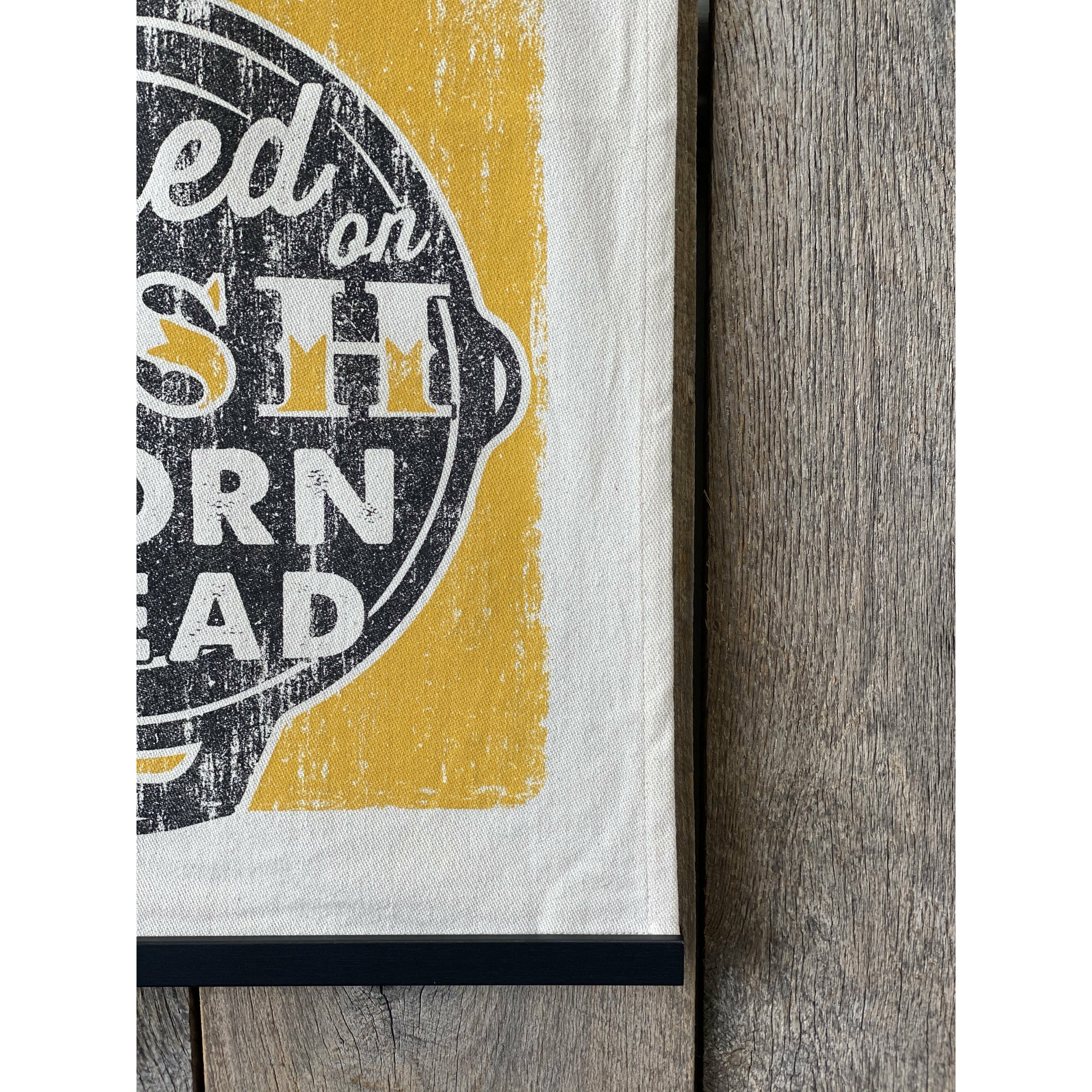 Raised on Cash and Cornbread - Kitchen Towel