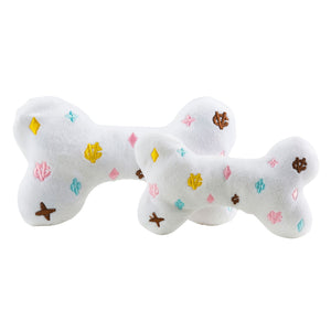 White Chewy Vuitton Bone Toy