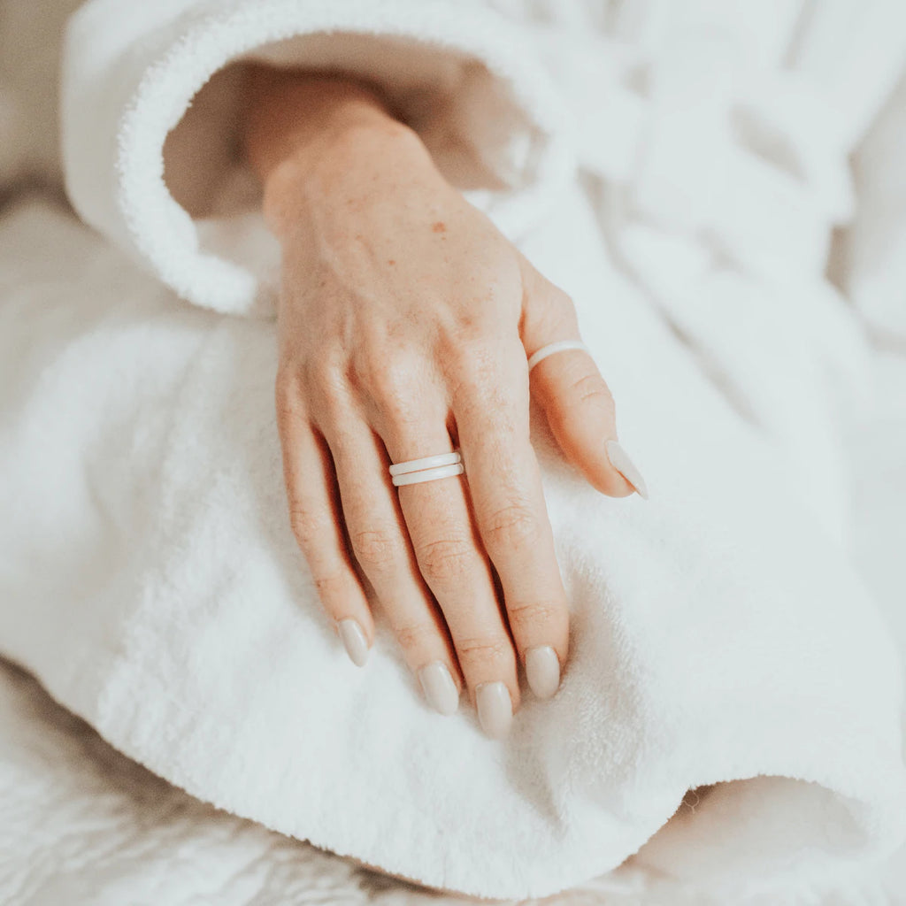 Elements Classic Halo Silicone Rings