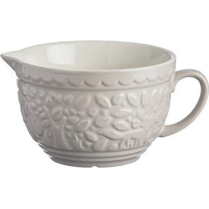Mason Cash | In the Forest | Fox Embossed Measuring Jug | Grey - 1 Qt