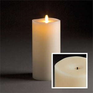 Lightli Wick-To-Flame Pillar Candles - Indoor