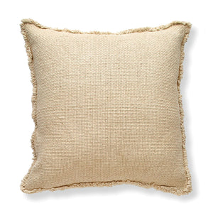 Woven Fringed Square Pillow - 20"