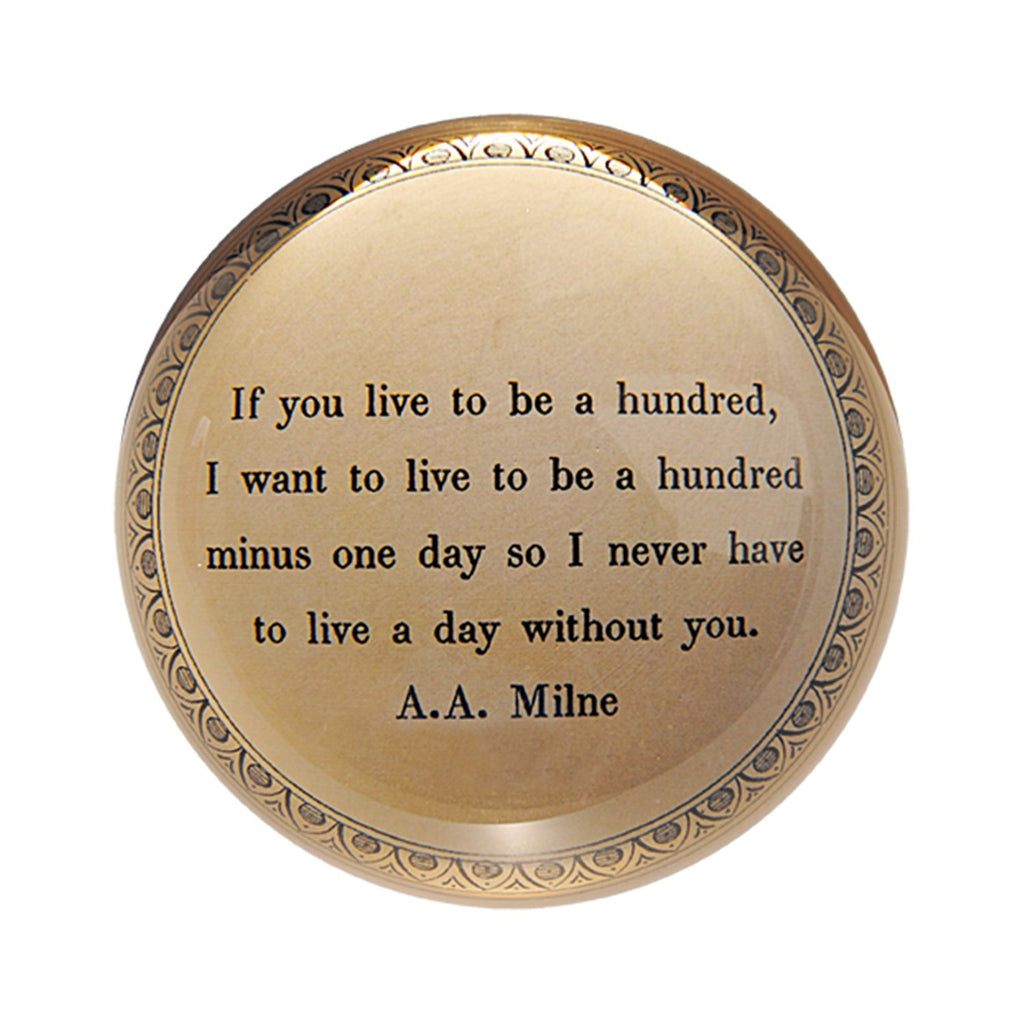 Paperweight - If You Live To Be A Hundred