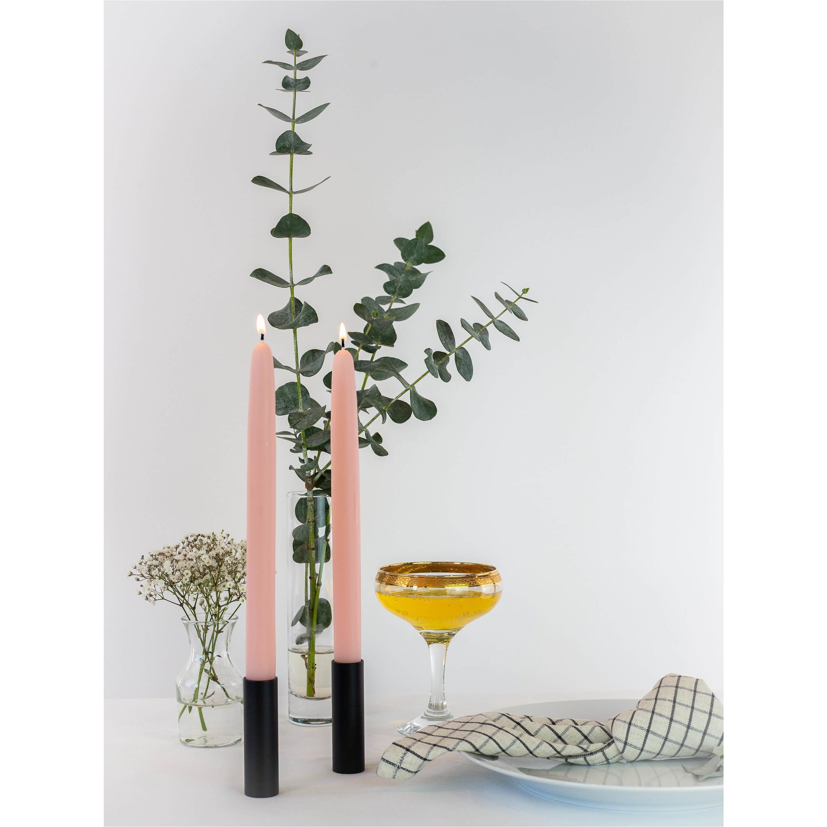 Dipped Beeswax Taper Candles