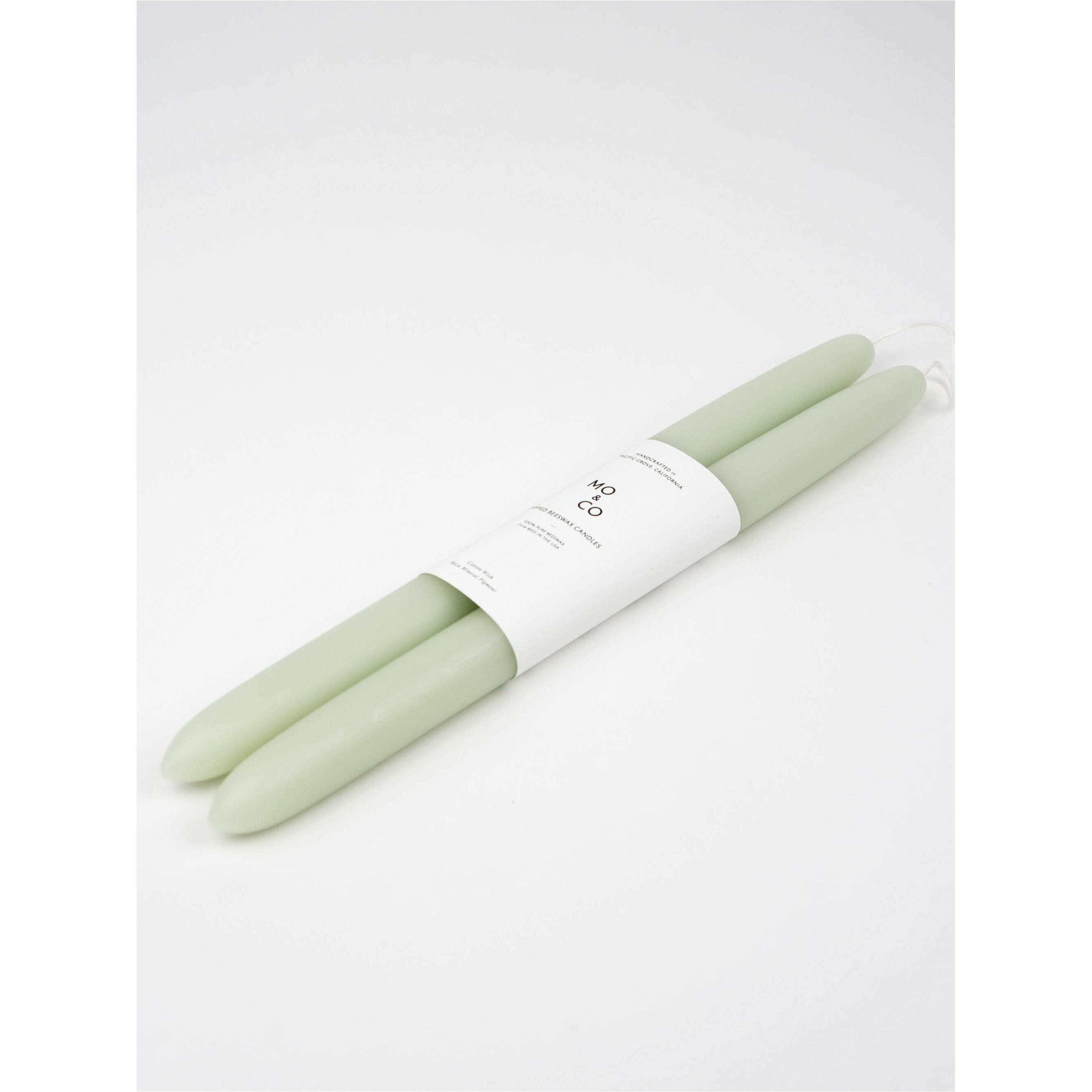 Dipped Beeswax Taper Candles