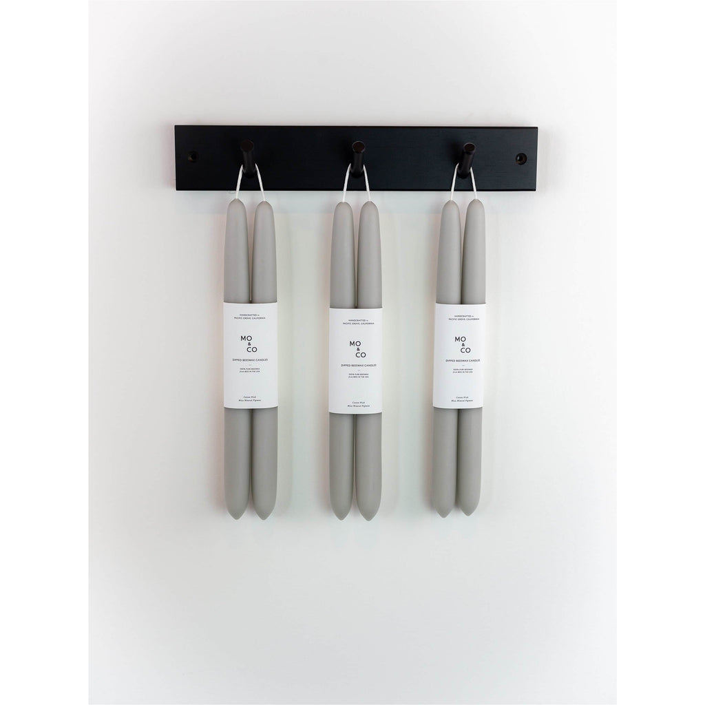 Dipped Beeswax Taper Candles