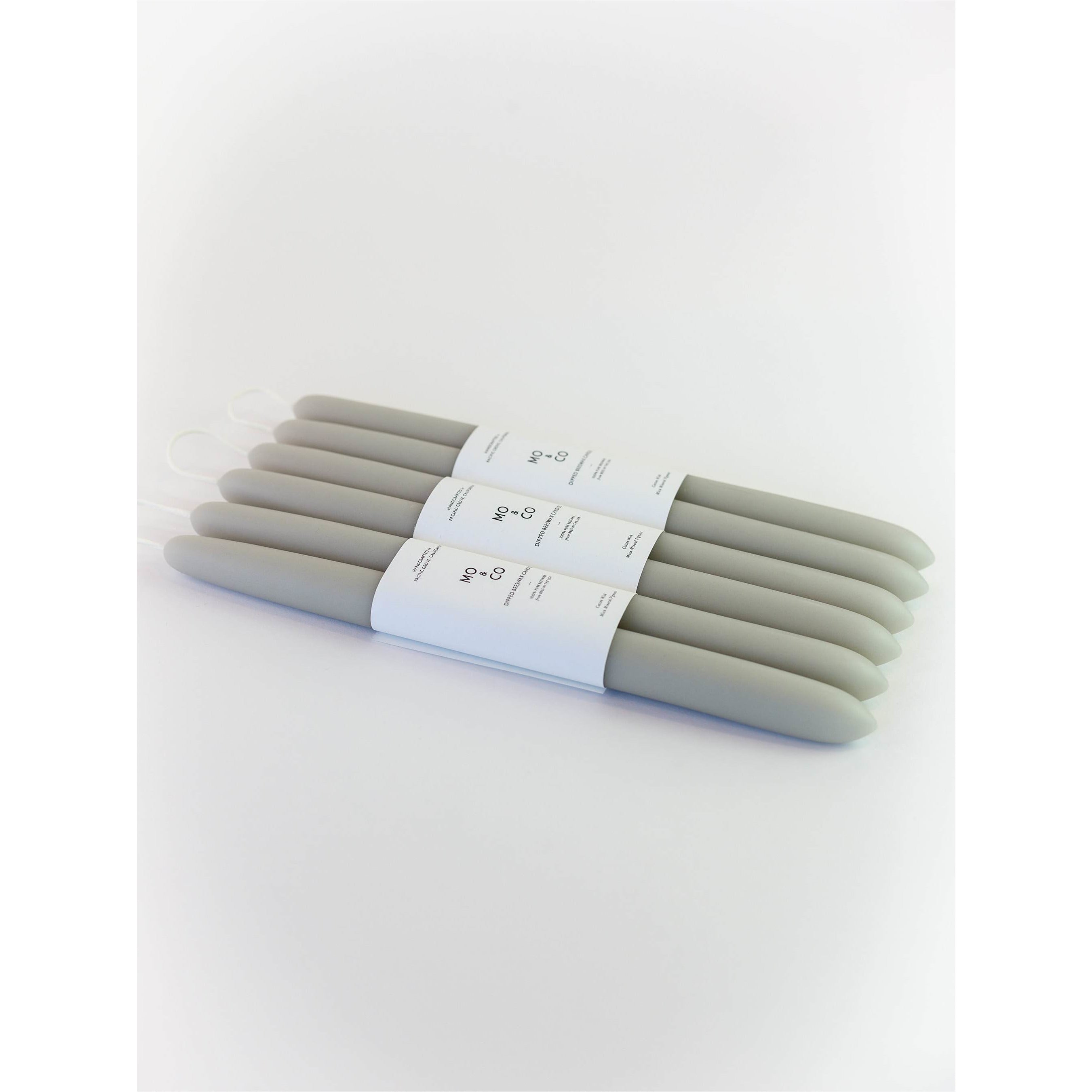 Dipped Beeswax Taper Candles