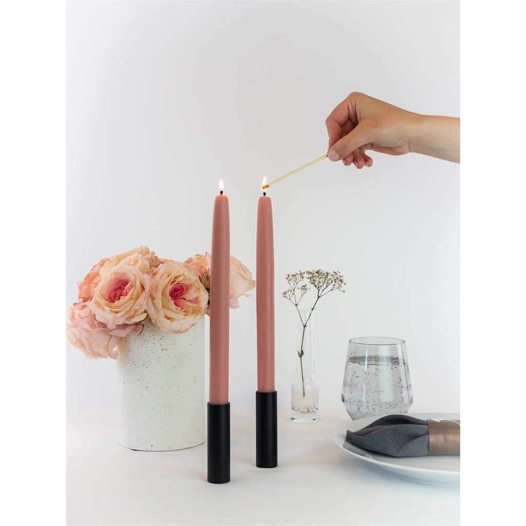 Dipped Beeswax Taper Candles