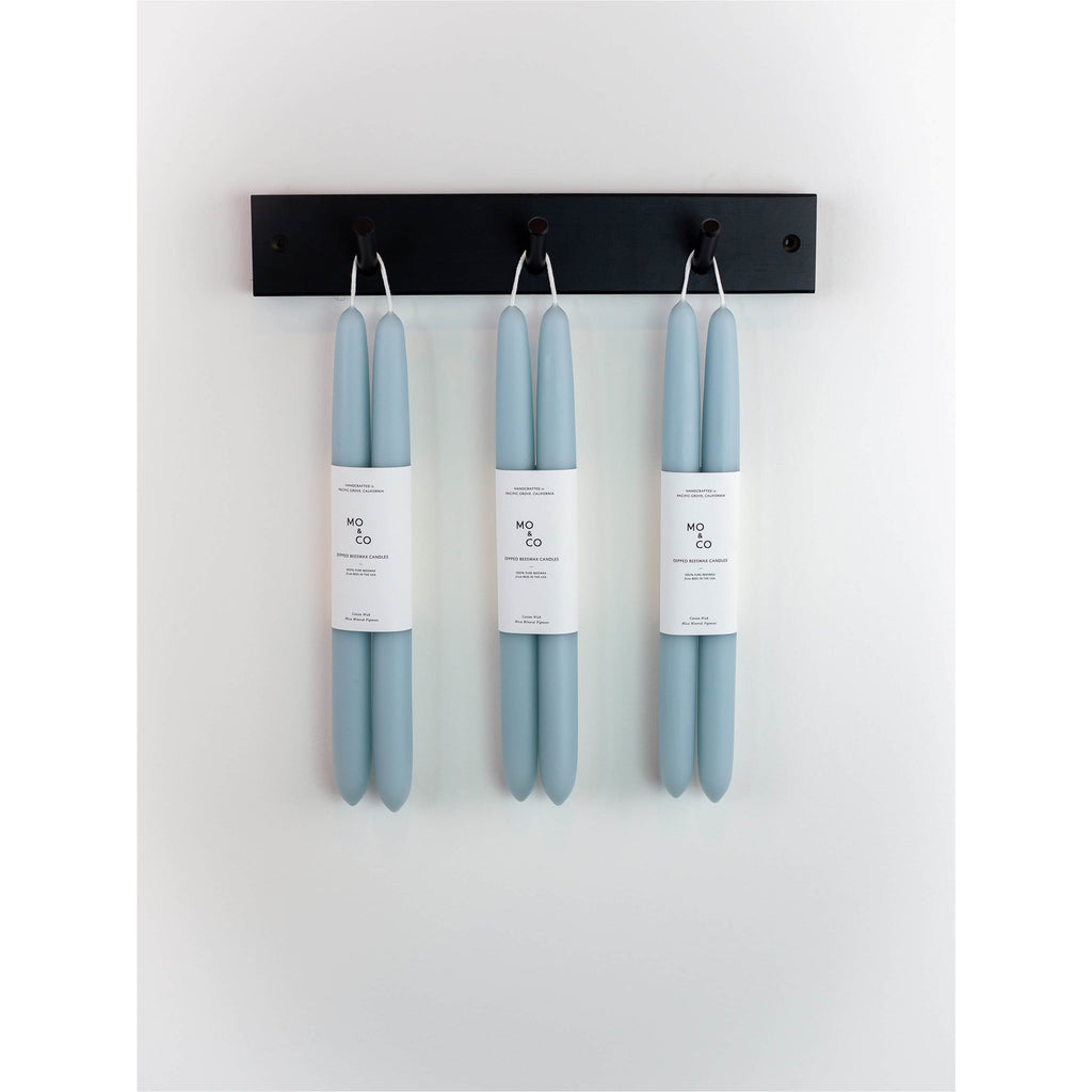 Dipped Beeswax Taper Candles