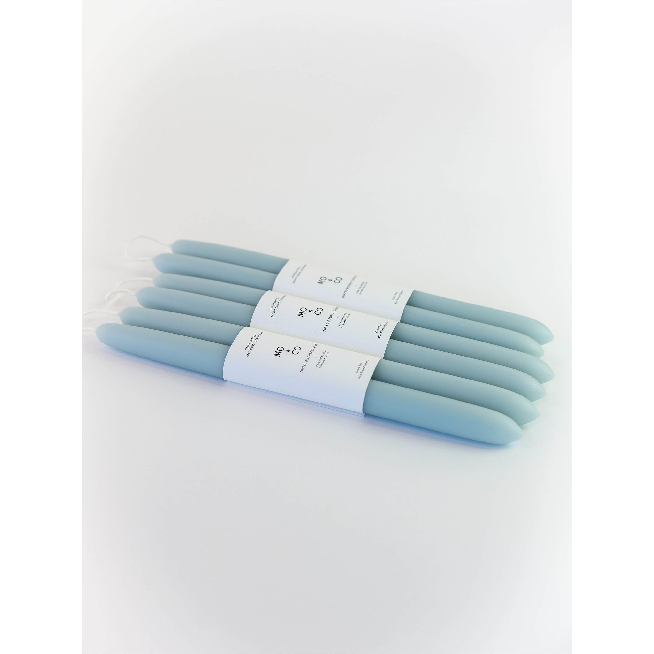 Dipped Beeswax Taper Candles