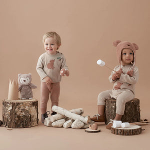 Bear Knit Baby Sweater + Pant Set | 6 months