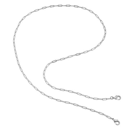 Soleil Small Paperclip Chain Mask Necklace