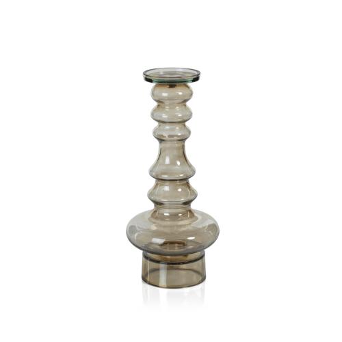 Forteleza Glass Pillar Candle Holder