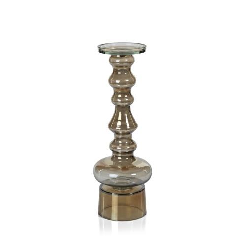 Forteleza Glass Pillar Candle Holder