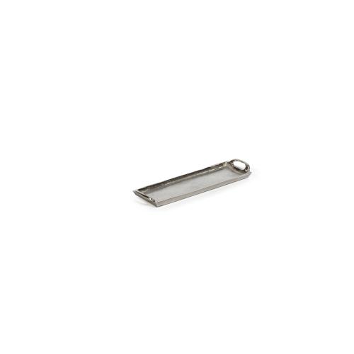 Rectangular Aluminum Tray - Silver Nickel - Small