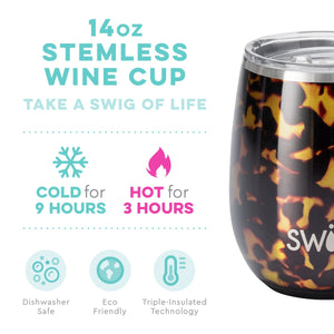 Bombshell Stemless Wine Cup