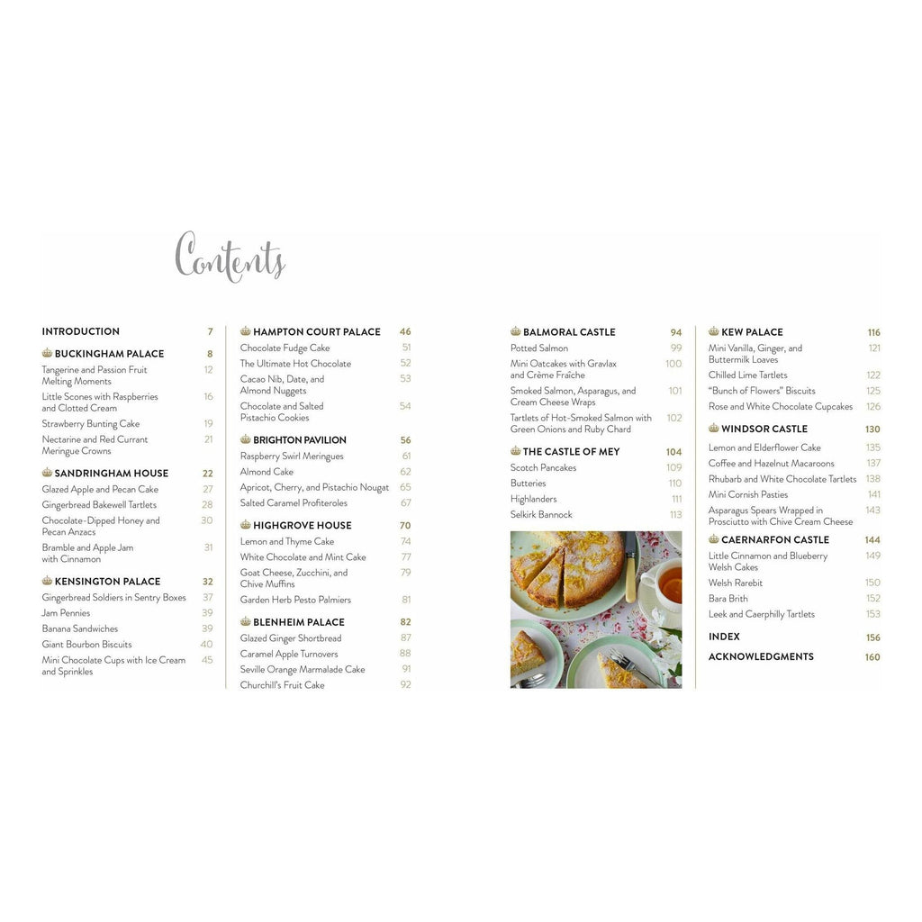 Tea at the Palace: A Cookbook | 50 Delicious Afternoon Tea Recipes
