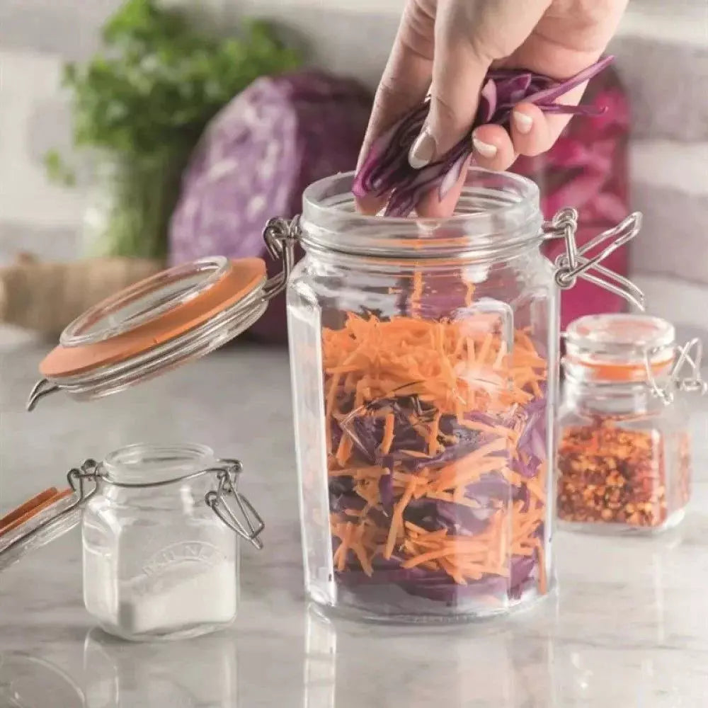 Kilner® Facetted Cup Top Jar