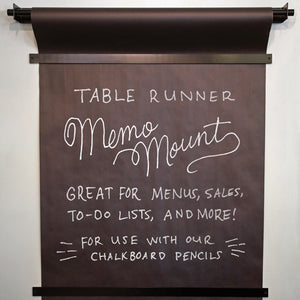 Table Runner Memo Mount