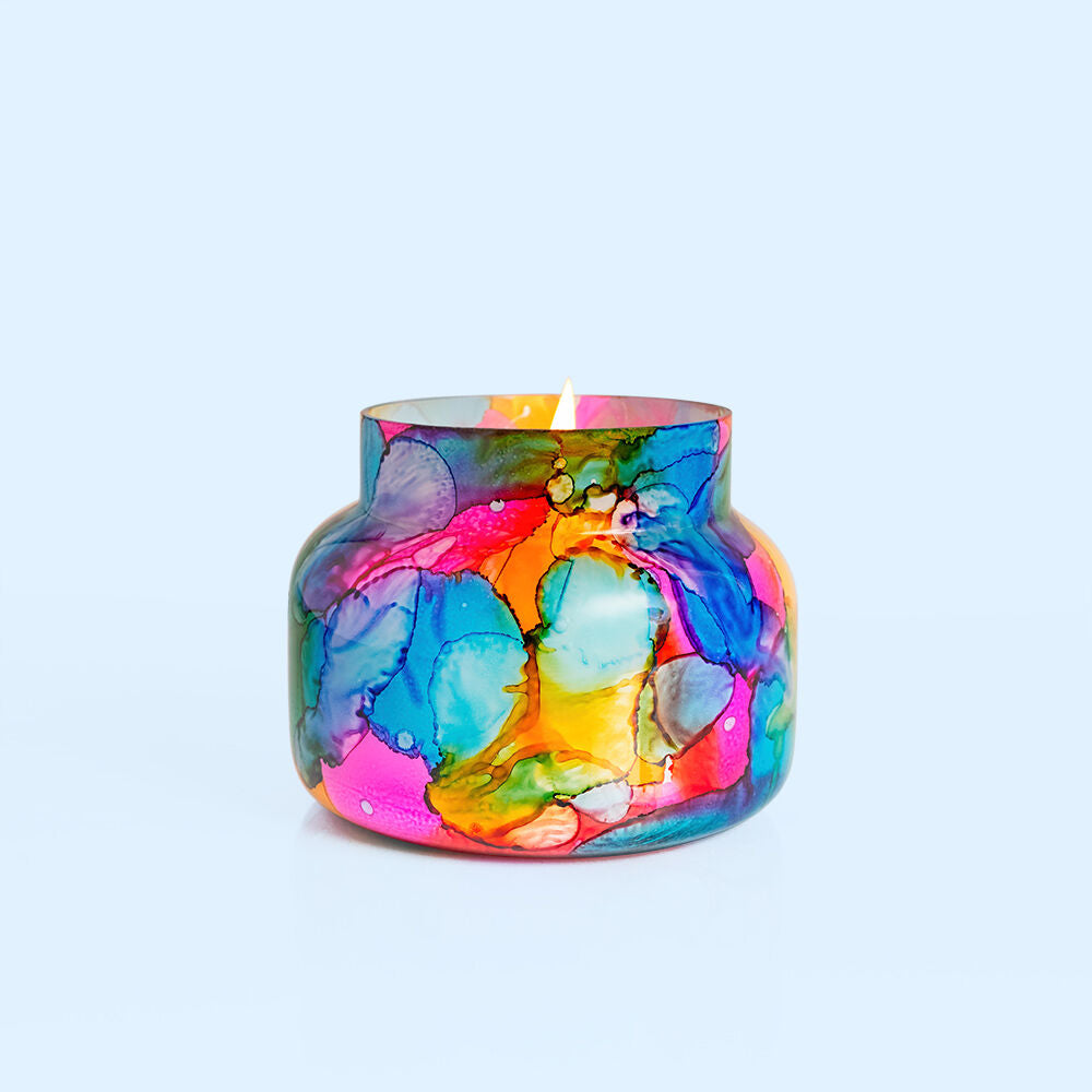 CB Rainbow Watercolor Signature Jar - Volcano