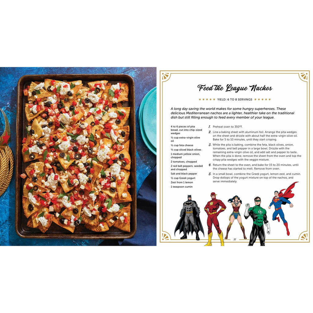 Wonder Woman: The Official Cookbook | Over Fifty Recipes Inspired by DC's Iconic Super Hero