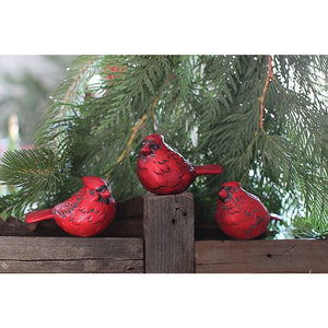 Red Ceramic Cardinal