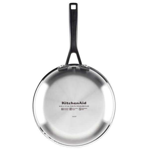 KitchenAid 5-Ply Clad Polished Stainless Steel 10-Piece Cookware Set - Moss  & Embers Home Decorum