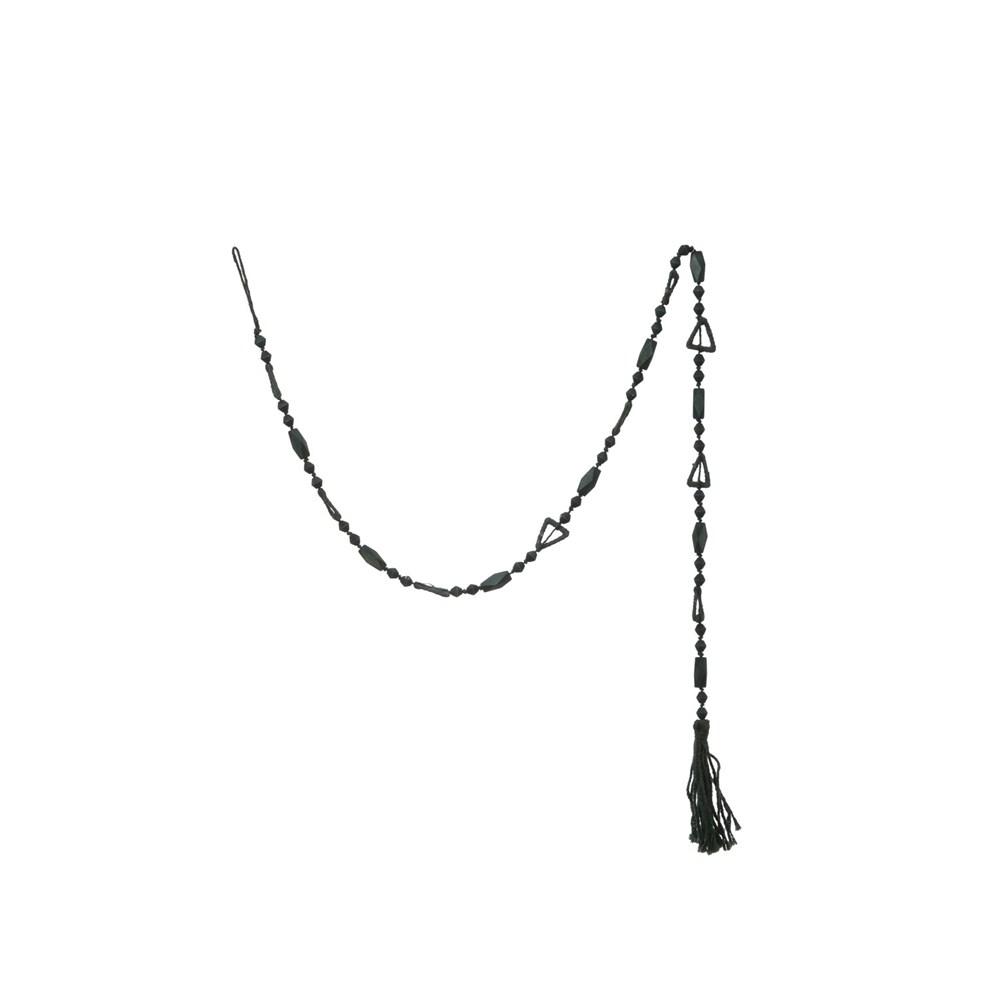 Paulownia Wood Bead Tassel